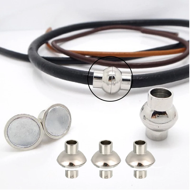 10pcs Round Strong Magnetic Clasps Fit 4-8mm Bracelets Necklace Rhodium End Clasp Connectors For DIY Jewelry Making Bracelet
10pcs Round Strong Magnetic Clasps Fit 4-8mm Bracelets Necklace Rhodium End Clasp Connectors For DIY Jewelry Making Bracelet