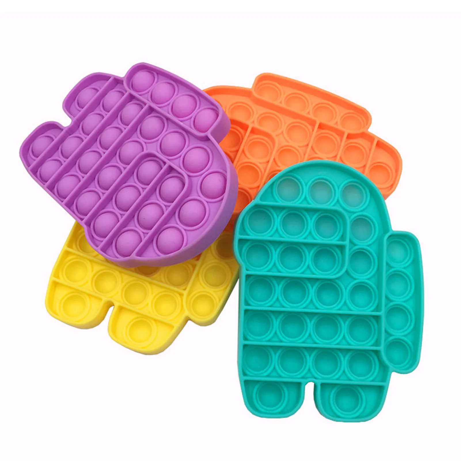 100pcs/lot Push Bubble Sensory Pop It Fidget Toy Box Squishy Figet Stress Reliever Toys Adult Child Funny Anti Stress Popit 
100pcs/lot Push Bubble Sensory Pop It Fidget Toy Box Squishy Figet Stress Reliever Toys Adult Child Funny Anti Stress Popit