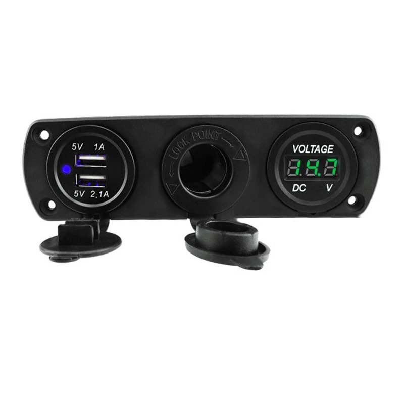 Двойной Автомобильный USB-адаптер для зарядки, разъем для прикуривателя 12 В, быстрая зарядка для телефона, двойной USB-разъем, цифровой вольтме...
Двойной Автомобильный USB-адаптер для зарядки, разъем для прикуривателя 12 В, быстрая зарядка для телефона, двойной USB-разъем, цифровой вольтме...