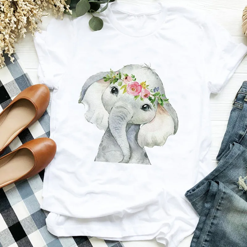 Women Lady Cartoon Giraffe Animal Flower Print Fashion PrintingT Tee Womens Tshirt Female Shirt Clothes Top Graphic T-shirt
Women Lady Cartoon Giraffe Animal Flower Print Fashion PrintingT Tee Womens Tshirt Female Shirt Clothes Top Graphic T-shirt