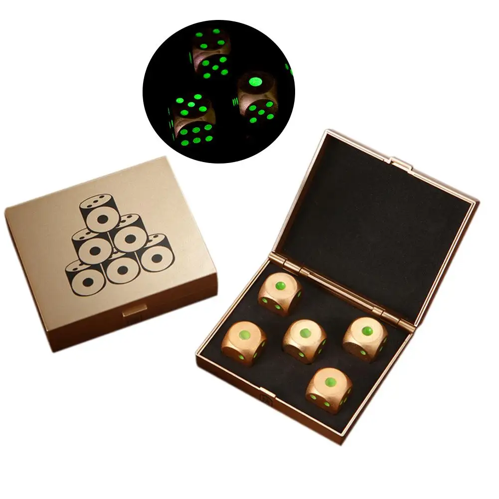 5pcs 1.6cm Luminous Dice Noctilucent Dice Cubes Night Light Luminous Fun Night Bar KTV Entertainment Game Dices Dropshipping
5pcs 1.6cm Luminous Dice Noctilucent Dice Cubes Night Light Luminous Fun Night Bar KTV Entertainment Game Dices Dropshipping