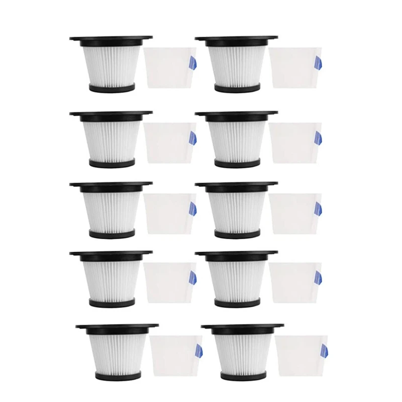Аксессуары для беспроводного пылесоса, набор из 10 сменных фильтров HEPA для беспроводного пылесоса MOOSOO K17
Аксессуары для беспроводного пылесоса, набор из 10 сменных фильтров HEPA для беспроводного пылесоса MOOSOO K17