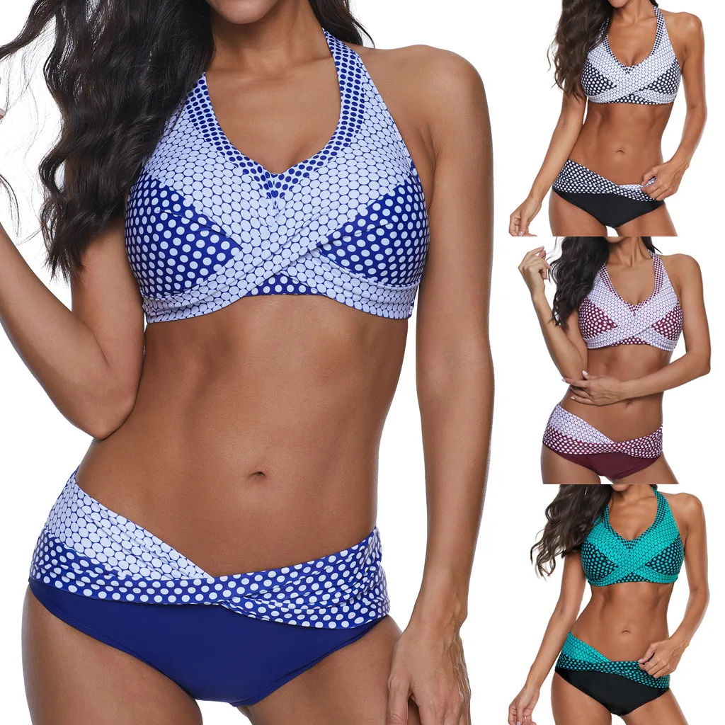 Women Floral Print Bikini Set Swimming Two Piece Beach Suit Swimsuit Women Beachwear Bikinis 2019 Mujer Summer Biquini C123
Women Floral Print Bikini Set Swimming Two Piece Beach Suit Swimsuit Women Beachwear Bikinis 2019 Mujer Summer Biquini C123