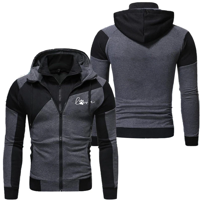 Men Jackets Hoodies Coats Casual Zipper Sweatshirts Male Tracksuit Patchwork Print Jacket Mens Clothing Spring Autumn
Men Jackets Hoodies Coats Casual Zipper Sweatshirts Male Tracksuit Patchwork Print Jacket Mens Clothing Spring Autumn