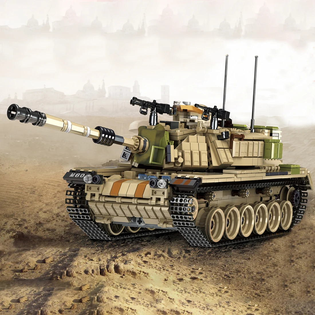 1753Pcs WW2 Swat Israel Main Battle Tank Weapons Model Small Particle Building Blocks Educational Toy Set assembly toys for kids
1753Pcs WW2 Swat Israel Main Battle Tank Weapons Model Small Particle Building Blocks Educational Toy Set assembly toys for kids