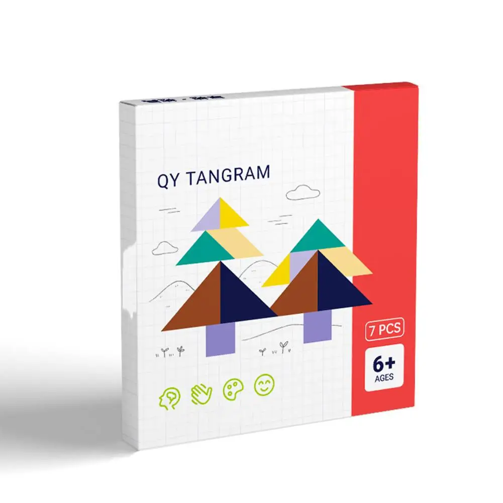 Игрушка Qiyi Tangram, Детская обучающая головоломка для раннего развития, познавательная головоломка, 1 коробка
Игрушка Qiyi Tangram, Детская обучающая головоломка для раннего развития, познавательная головоломка, 1 коробка