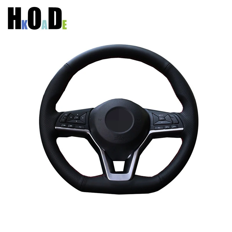 Car Steering Wheel Cover For Nissan Kicks X-TRAIL X-Trail Qashqai Rogue March Serena DIY Black Microfiber leather
Car Steering Wheel Cover For Nissan Kicks X-TRAIL X-Trail Qashqai Rogue March Serena DIY Black Microfiber leather
