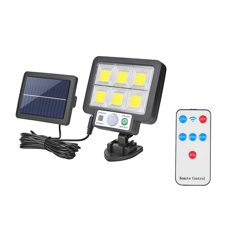 Solar Lights Outdoor Solar Lamp with 3 Light Mode Waterproof Motion Sensor Security Lighting for Garden Patio Yard, F72
Solar Lights Outdoor Solar Lamp with 3 Light Mode Waterproof Motion Sensor Security Lighting for Garden Patio Yard, F72