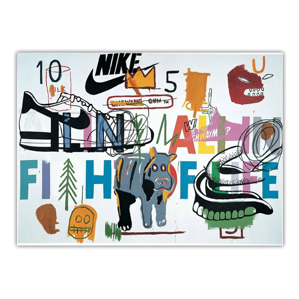 Holover Jean Michel Basquiat "Ailing Ali in Fight for Life"Abstract Graffiti Canvas Art Oil Painting Poster Wall Art Home Decor
Holover Jean Michel Basquiat "Ailing Ali in Fight for Life"Abstract Graffiti Canvas Art Oil Painting Poster Wall Art Home Decor