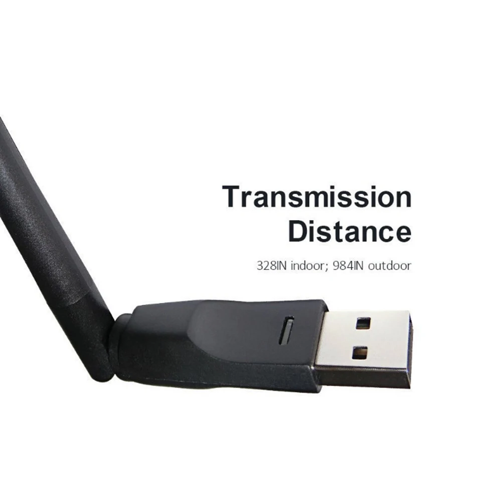 2.4GHz 150Mbps USB Wireless Network Card Mini WiFi Adapter LAN Wi-Fi Receiver Dongle with External Antenna for Laptop Desktop
2.4GHz 150Mbps USB Wireless Network Card Mini WiFi Adapter LAN Wi-Fi Receiver Dongle with External Antenna for Laptop Desktop