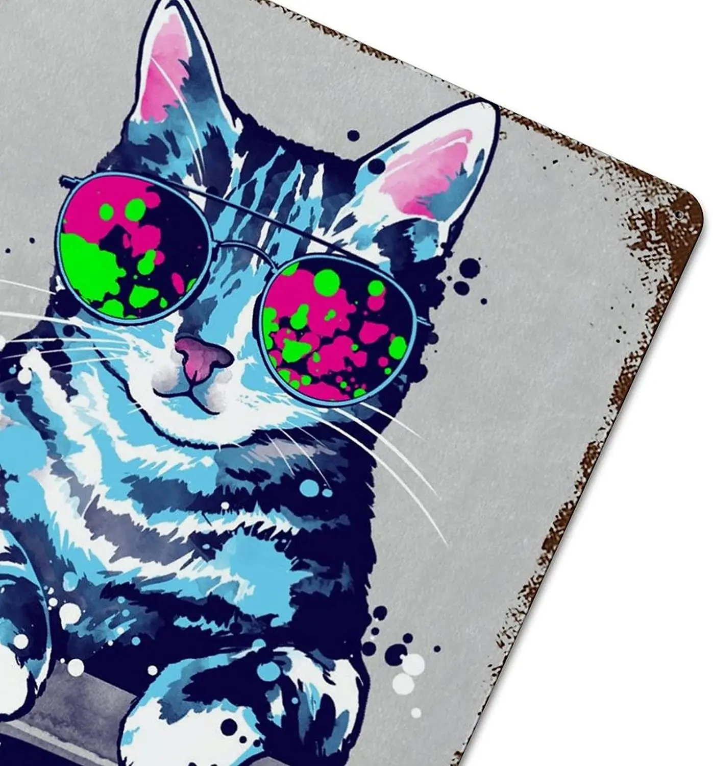 Meow Mazing Amazing Cat Metal Tin Sign Vintage Wall Poster Retro Iron Paniting Metal Plaque Sheet For Garden Beach Club Bar
Meow Mazing Amazing Cat Metal Tin Sign Vintage Wall Poster Retro Iron Paniting Metal Plaque Sheet For Garden Beach Club Bar
