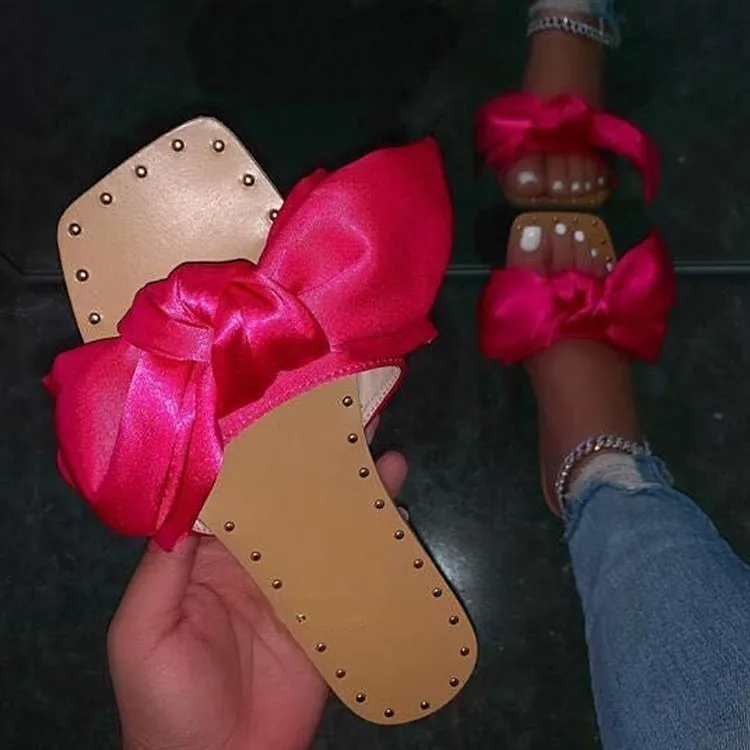 Flat Shoes Female Butterfly-Knot Big Size Ladies' Slippers Slipers Women 2021 Rubber Slides Rome Scandals Basic Butterfly-knot P
Flat Shoes Female Butterfly-Knot Big Size Ladies' Slippers Slipers Women 2021 Rubber Slides Rome Scandals Basic Butterfly-knot P