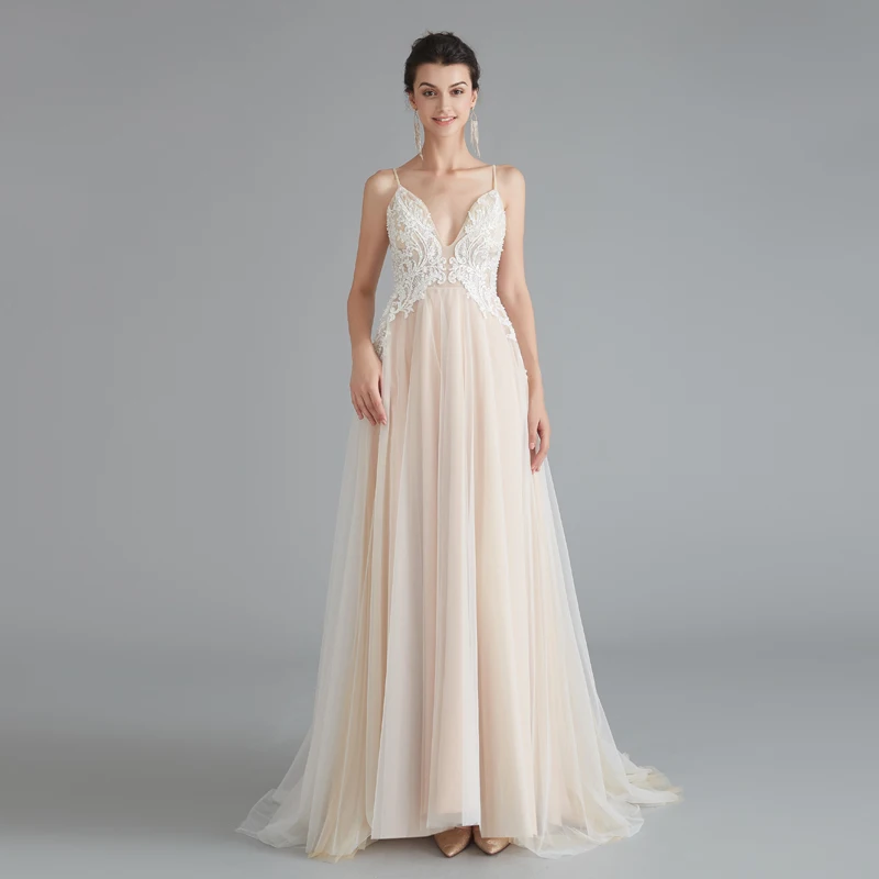 New V-neck Lace Prom Party Dress Long Womens Gowns For Wedding Party Formal Dress Women Elegant Beaded Evening Dresses Pearls
New V-neck Lace Prom Party Dress Long Womens Gowns For Wedding Party Formal Dress Women Elegant Beaded Evening Dresses Pearls