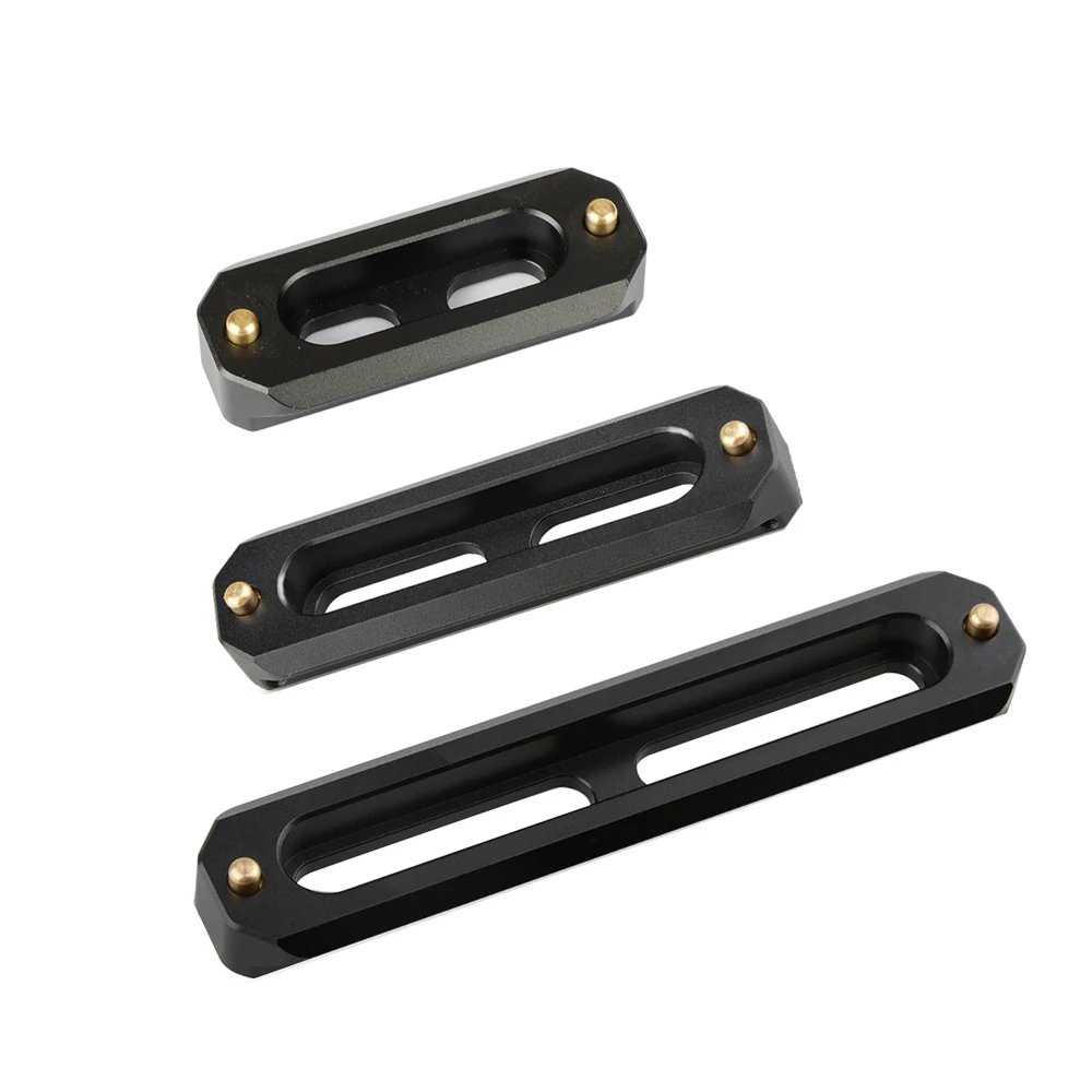 

CAMVATE Standard NATO Rail Quick Release Bar (50mm/70mm/100mm Long )With 1/4"-20 Screws For RED, Epic/Scarlet,Black Magic Camera