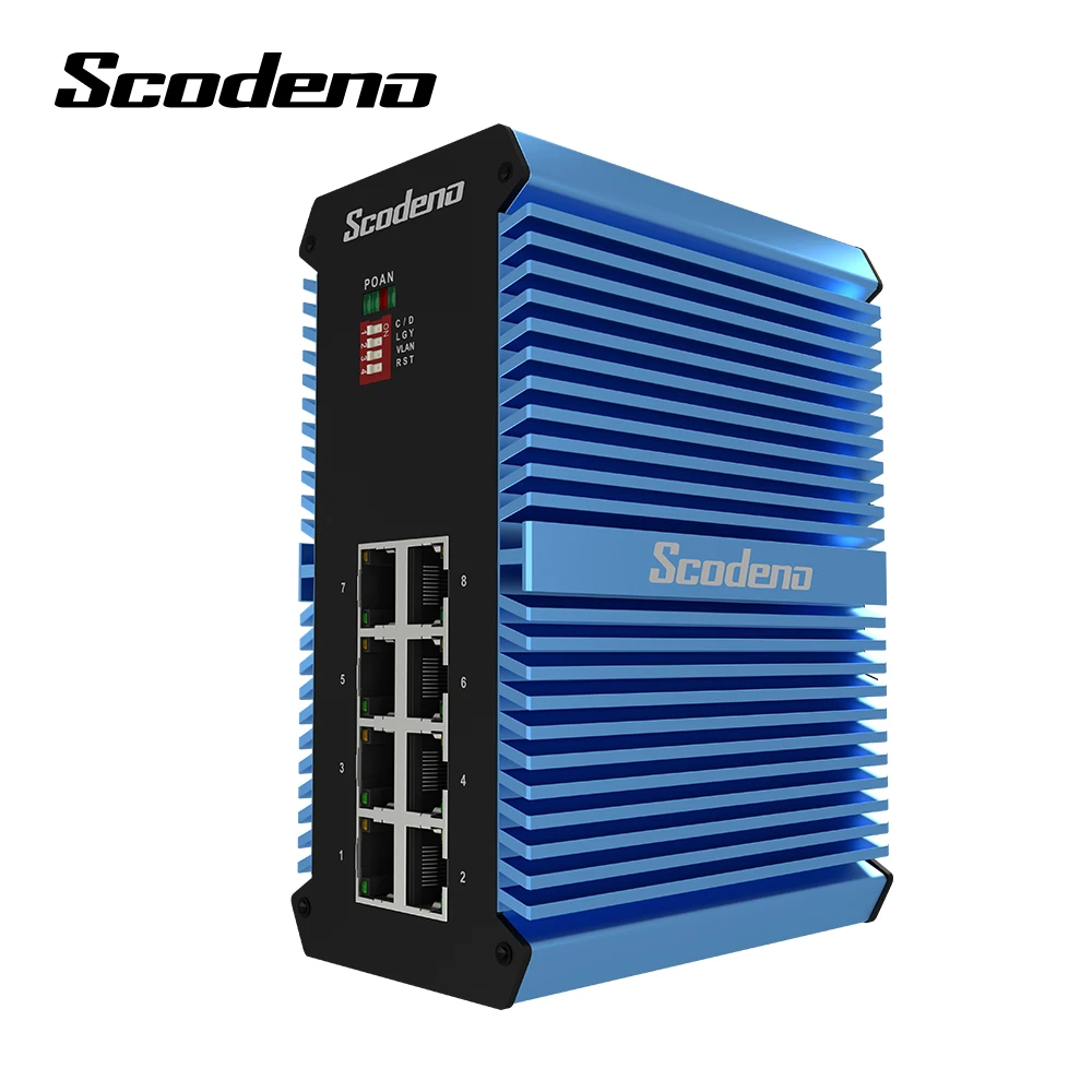 Промышленный Ethernet PoE гигабитный коммутатор 250 Вт Мощность бюджет IP50 8 RJ45 порты din-рейка
Промышленный Ethernet PoE гигабитный коммутатор 250 Вт Мощность бюджет IP50 8 RJ45 порты din-рейка