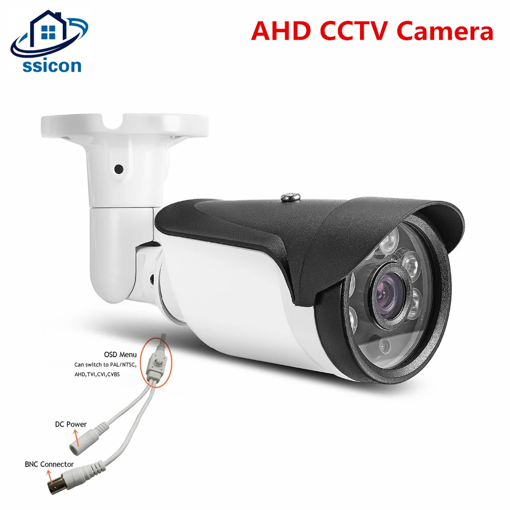 5MP AHD CCTV Camera Outdoor Waterproof 4 IN 1 AHD TVI CVI Surveillance Analog Camera Night Vision With OSD Menu
5MP AHD CCTV Camera Outdoor Waterproof 4 IN 1 AHD TVI CVI Surveillance Analog Camera Night Vision With OSD Menu