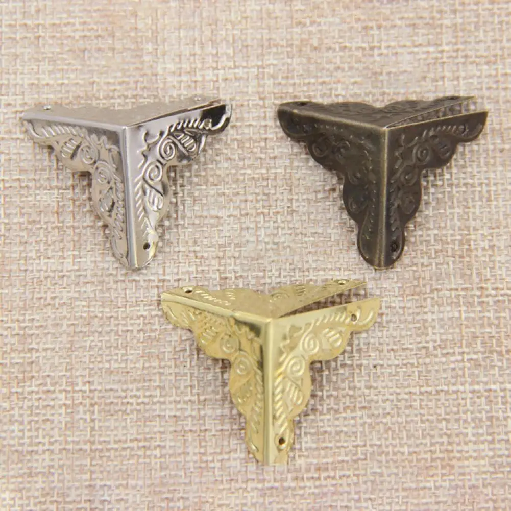 4Pcs 25mm Antique Triangular Corner Bracket Hardware Luggage Case Protector Home Improvement Hardware Suppies
4Pcs 25mm Antique Triangular Corner Bracket Hardware Luggage Case Protector Home Improvement Hardware Suppies
