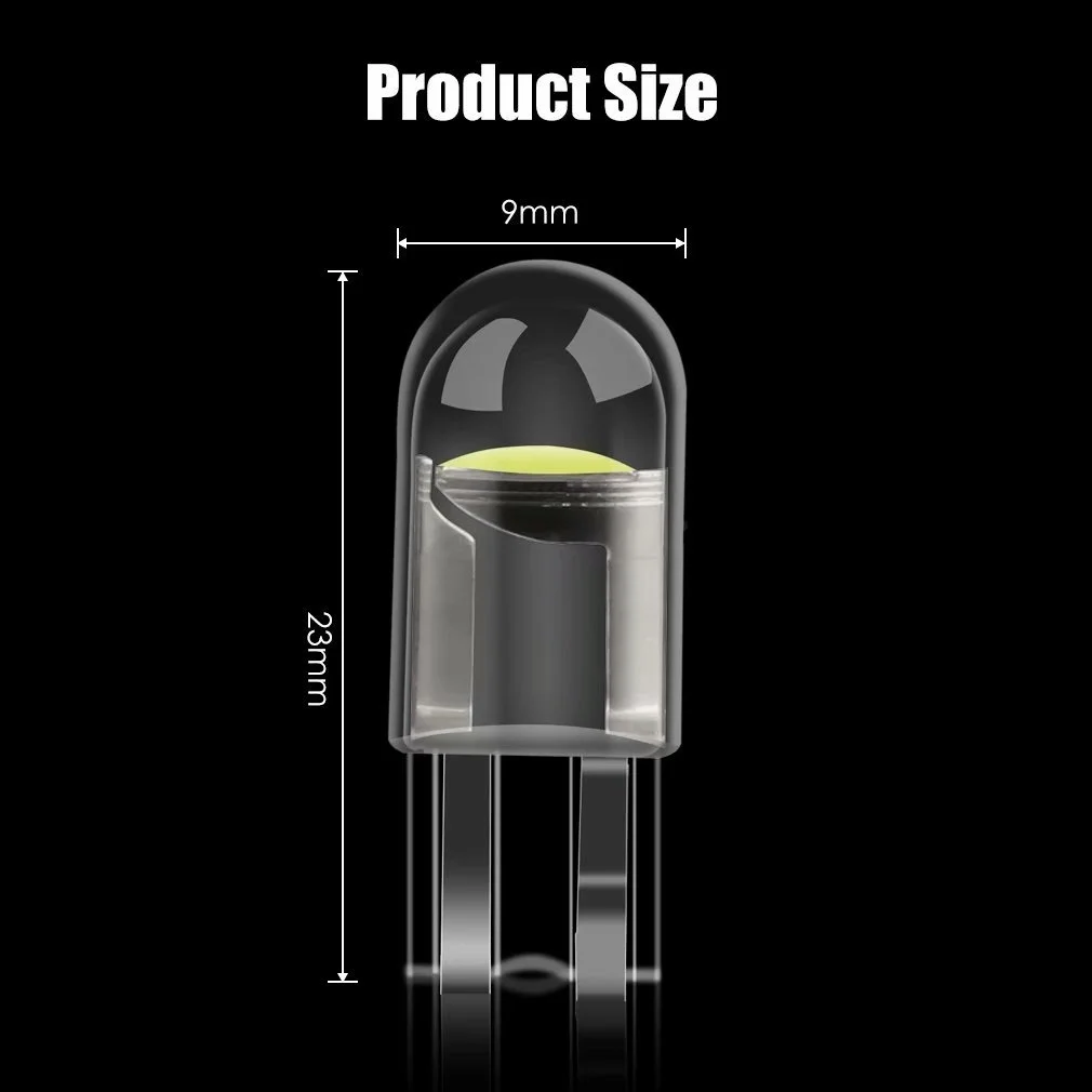 10Pcs T10 W5W Led Bulbs 168 194 Car Signal Lamp Dome Reading License Plate Interior Lights 12V
10Pcs T10 W5W Led Bulbs 168 194 Car Signal Lamp Dome Reading License Plate Interior Lights 12V