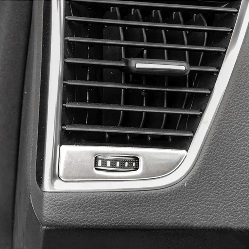Car Styling Dashboard Side Air Vent Knob Decoration Frame Cover Black Blue Silver Interior Air Outlet Trim For Audi Q5 2009-2016
Car Styling Dashboard Side Air Vent Knob Decoration Frame Cover Black Blue Silver Interior Air Outlet Trim For Audi Q5 2009-2016