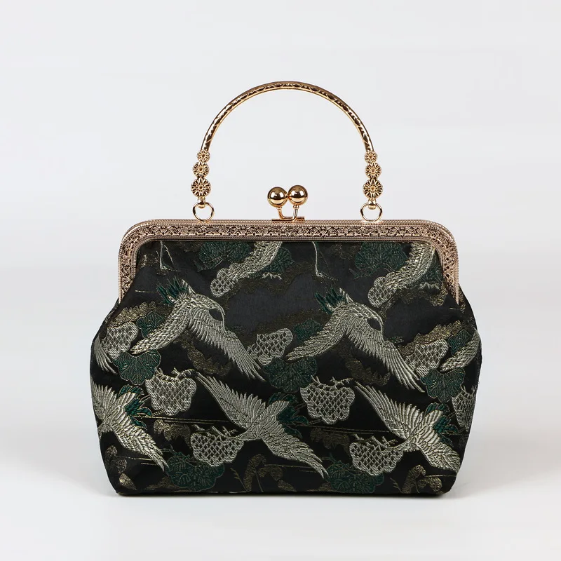 Pure Handmade Vintage Bags Shoulder Crossbody Bag Women's Handbags Japan Tote Bag Silk Purses Design Evening Wallet Card Holder
Pure Handmade Vintage Bags Shoulder Crossbody Bag Women's Handbags Japan Tote Bag Silk Purses Design Evening Wallet Card Holder