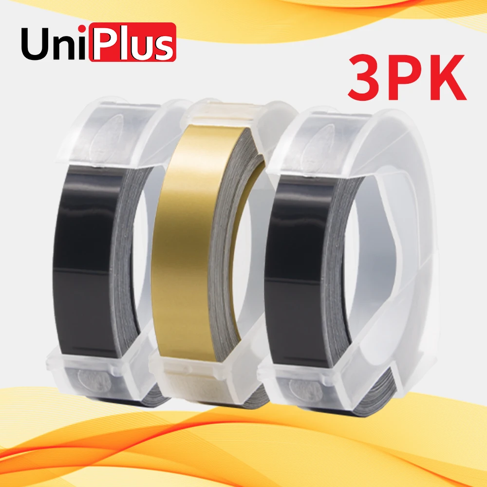 UniPlus 3PK 9 мм, этикетка с 3d-эффектом, устройство для тиснения этикеток, Motex E101 E202, пластиковая лента для принтера
UniPlus 3PK 9 мм, этикетка с 3d-эффектом, устройство для тиснения этикеток, Motex E101 E202, пластиковая лента для принтера