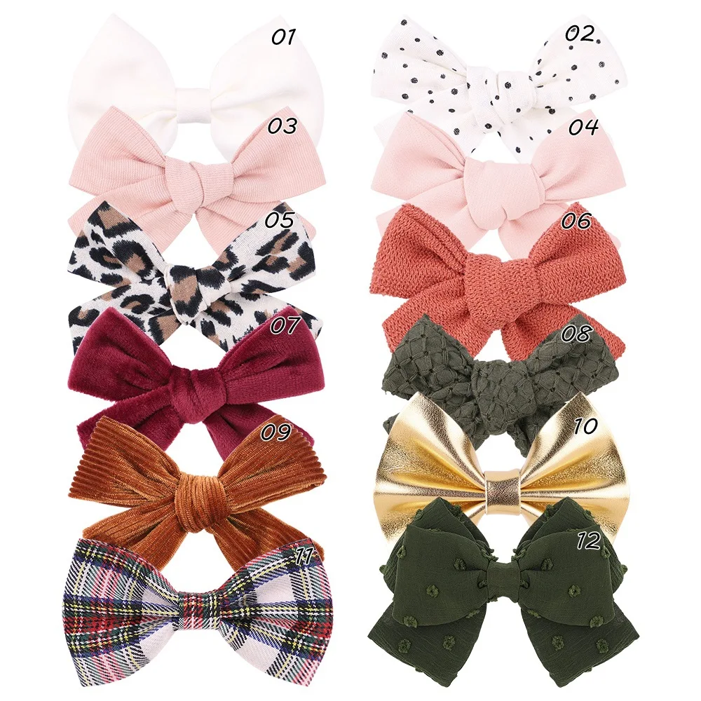 36PC/lot Baby Plaid Bowknot Hair Clips Velvet Bow Kid Girls Hairpins Princess Leopard Prints Hair Bow Barrettes Props Headwear
36PC/lot Baby Plaid Bowknot Hair Clips Velvet Bow Kid Girls Hairpins Princess Leopard Prints Hair Bow Barrettes Props Headwear
