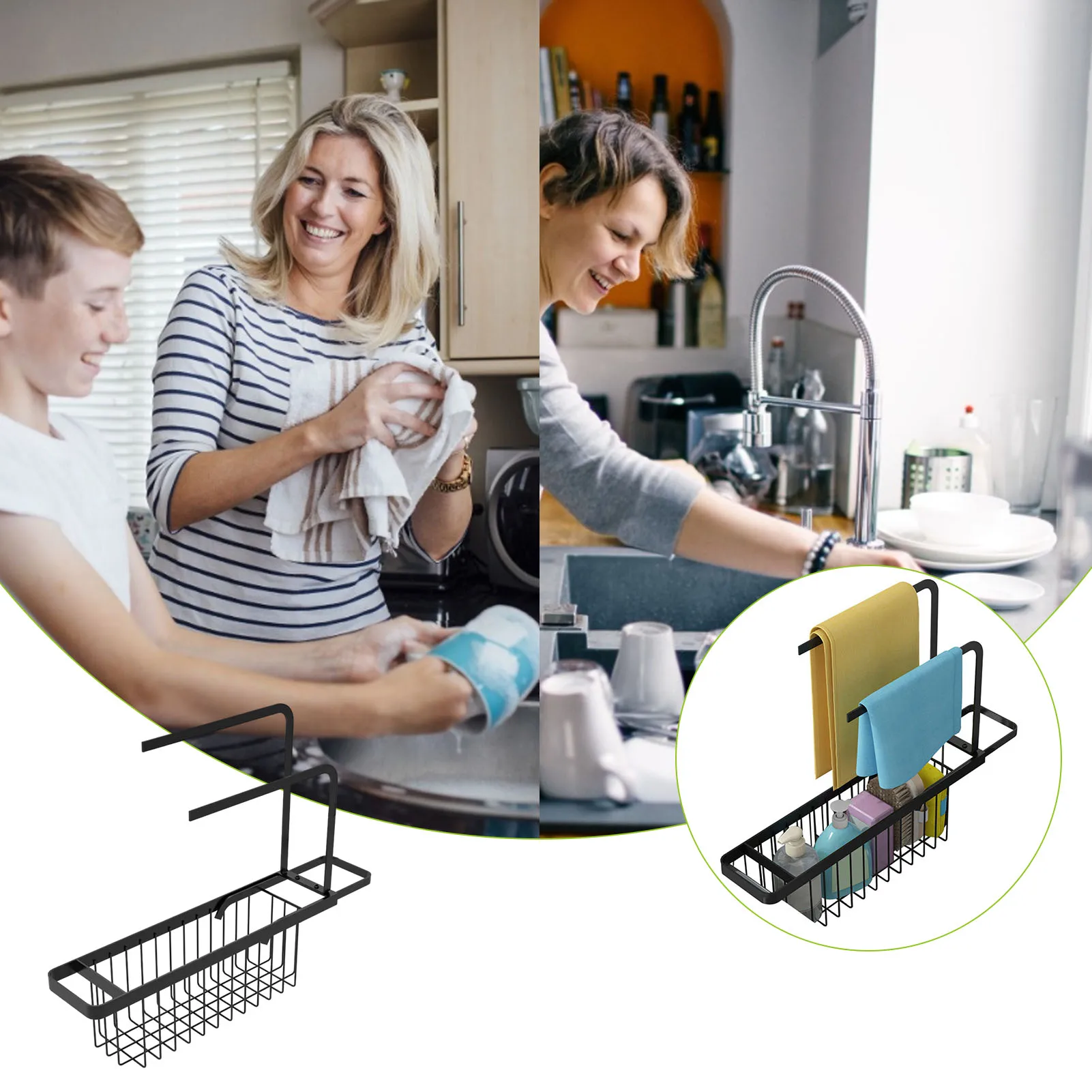 Telescopic Drain Basket Sink Shelf Soap Sponge Drain Rack Storage Basket Bag Faucet Holder Adjustable Kitchen Holder Drain Rack
Telescopic Drain Basket Sink Shelf Soap Sponge Drain Rack Storage Basket Bag Faucet Holder Adjustable Kitchen Holder Drain Rack