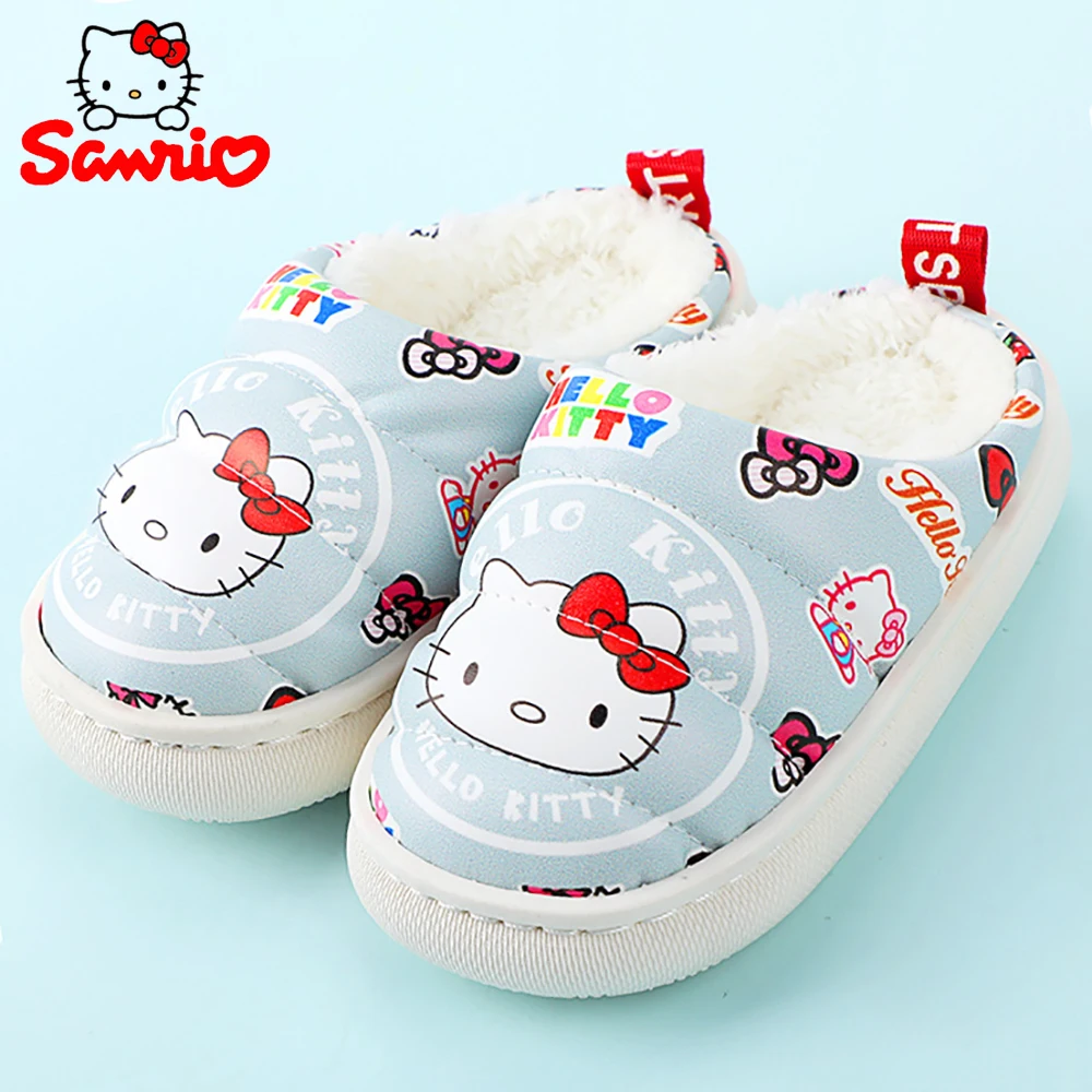 Детские Водонепроницаемые домашние тапочки Hello Kitty для девочек, теплая женская повседневная обувь, детские Нескользящие мягкие хлопковые т...
Детские Водонепроницаемые домашние тапочки Hello Kitty для девочек, теплая женская повседневная обувь, детские Нескользящие мягкие хлопковые т...