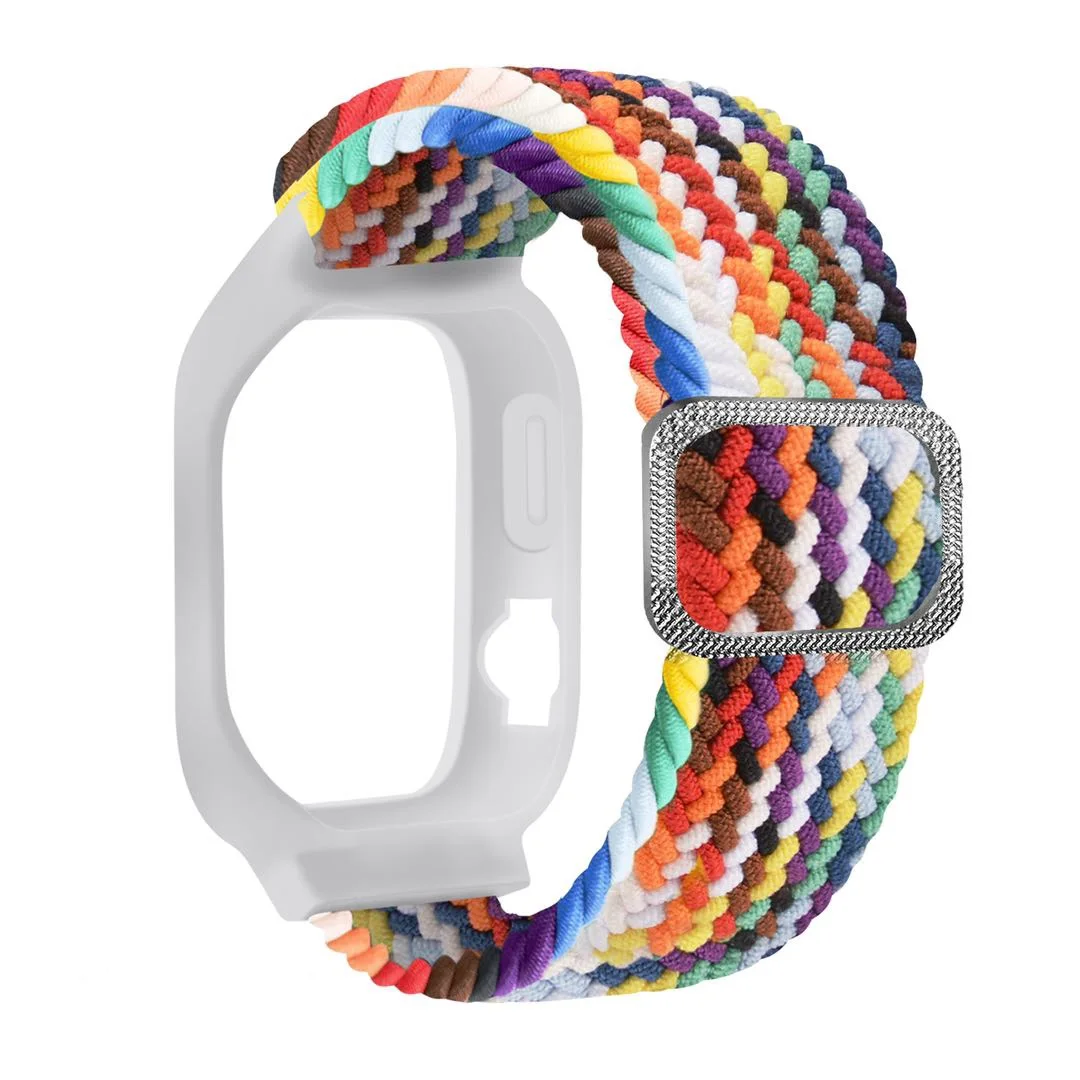 Braided Strap + case for Apple watch 6 5 4 SE 44mm 40mm Adjustable elastic nylon bracelet wrist strap for iwatch 3 2 1 42mm 38mm 
Braided Strap + case for Apple watch 6 5 4 SE 44mm 40mm Adjustable elastic nylon bracelet wrist strap for iwatch 3 2 1 42mm 38mm