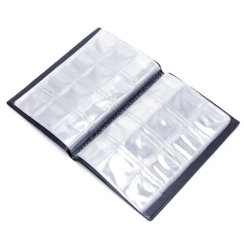 120 Coin Collection Storage Holders Money Penny Pockets Album Book Collecting
120 Coin Collection Storage Holders Money Penny Pockets Album Book Collecting