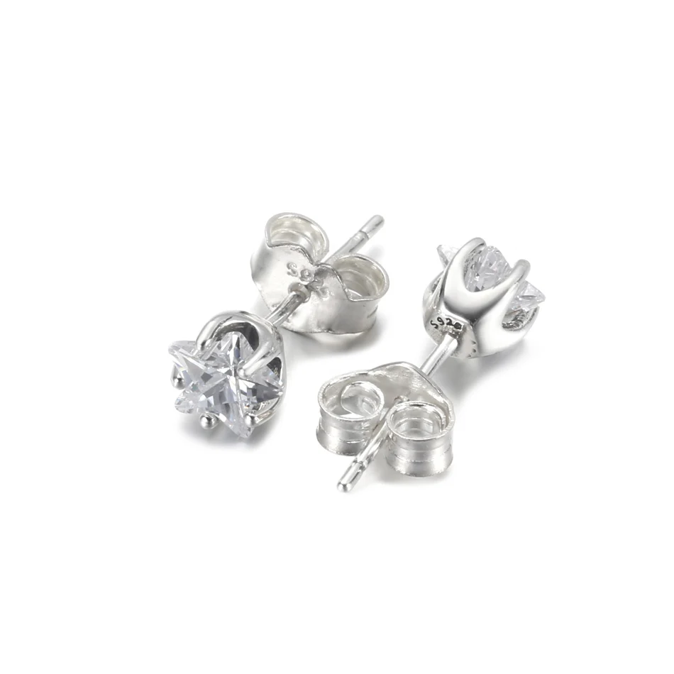 Sparkling Clear Star Stud Earrings for Women Clear CZ Fit Lady Jewelry Authentic S925 Sterling Earring
Sparkling Clear Star Stud Earrings for Women Clear CZ Fit Lady Jewelry Authentic S925 Sterling Earring