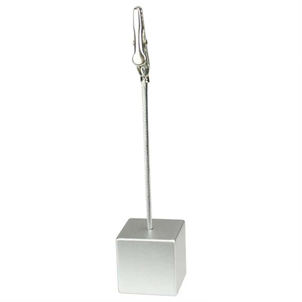 Color Cube Stand Alligator Wire Photo Clip Memo Card Holder Table Wedding Party Place Favor Customized Gift Note Clamp
Color Cube Stand Alligator Wire Photo Clip Memo Card Holder Table Wedding Party Place Favor Customized Gift Note Clamp