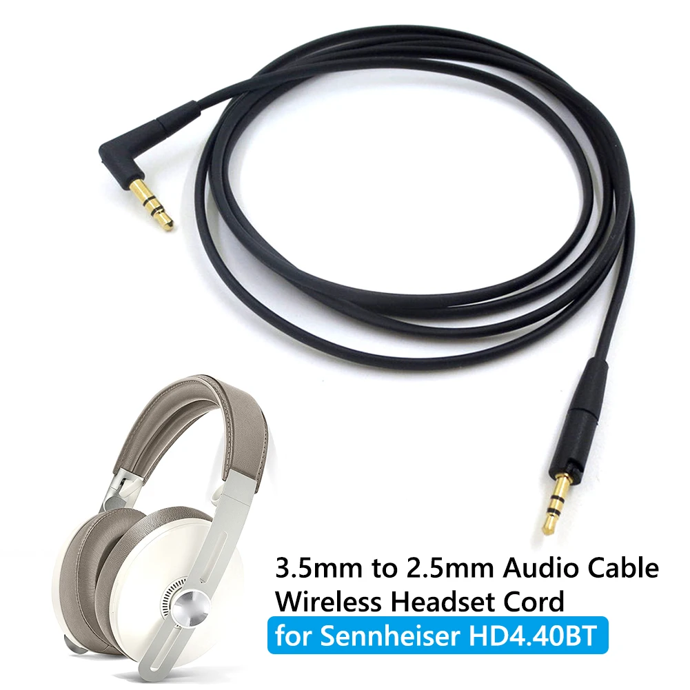 Сменный аудиокабель 3,5 мм до 2,5 мм, фотопровод для Sennheiser HD400S HD350BT HD4.30 HD4.40BT HD4.50BTNC HD450BT HD458B
Сменный аудиокабель 3,5 мм до 2,5 мм, фотопровод для Sennheiser HD400S HD350BT HD4.30 HD4.40BT HD4.50BTNC HD450BT HD458B