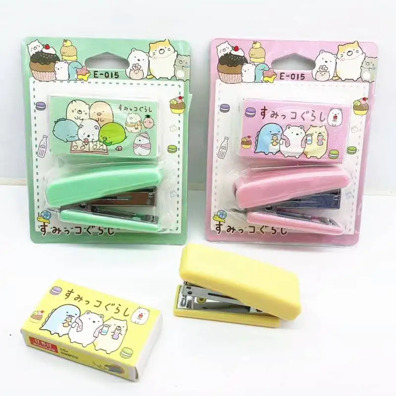 Pure Color Portable Mini animal Cartoon Stapler Set with 500pcs Staples Stationery Office Binding Tool School Binder kids Gift
Pure Color Portable Mini animal Cartoon Stapler Set with 500pcs Staples Stationery Office Binding Tool School Binder kids Gift