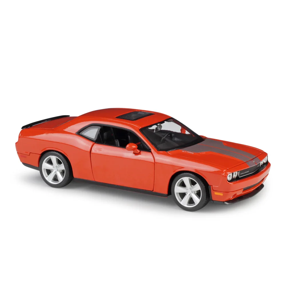 

Роскошный автомобиль Maisto 1:24 Dodge Challenger из сплава, литый под давлением, оттягивающийся автомобиль, товары, модель, коллекция игрушек