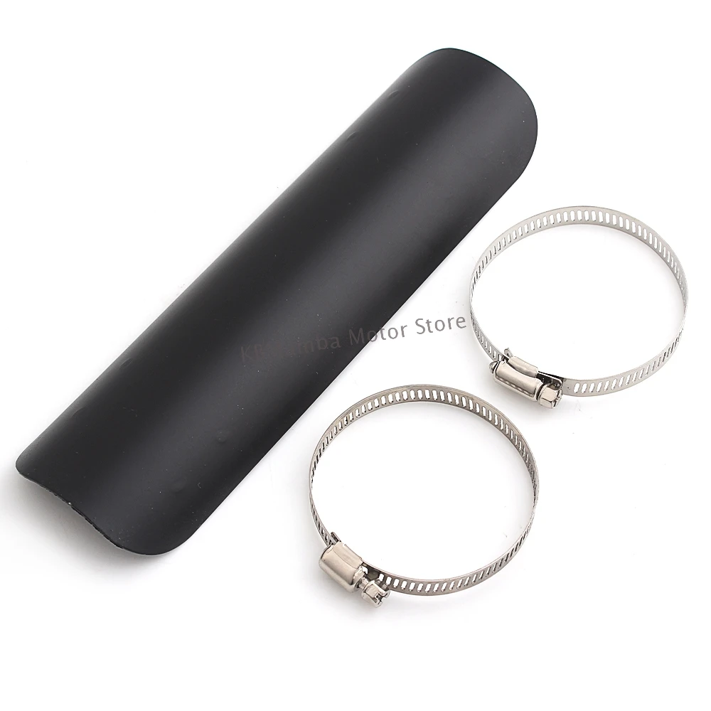 Black Motorcycle Exhaust Muffler Pipe Heat Shield Cover Heel Guard Pipe Cover Guard For Harley BMW Retro Heat Shield Heat Sheet
Black Motorcycle Exhaust Muffler Pipe Heat Shield Cover Heel Guard Pipe Cover Guard For Harley BMW Retro Heat Shield Heat Sheet