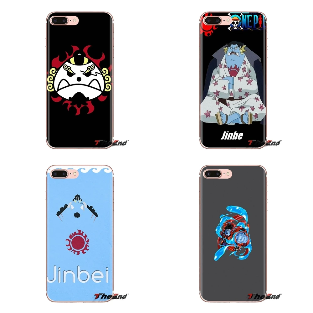Аниме Одна деталь Jinbei мягкие прозрачные чехлы для huawei G7 G8 P7 P8 P9 Lite Honor 4C 5X 5C 6X