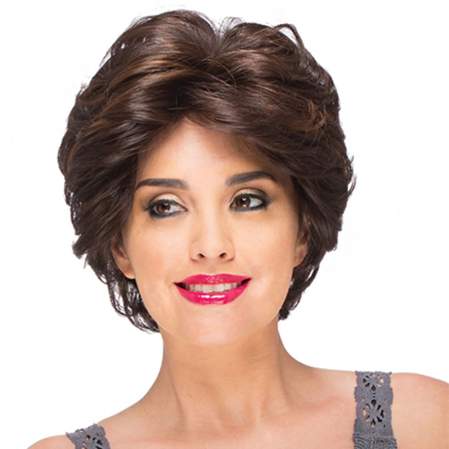 Wigs for Women Synthetic Short Curly Hair Natural Black Brown Wigs Daily Use Cosplay High Temperature Fiber Wigs
Wigs for Women Synthetic Short Curly Hair Natural Black Brown Wigs Daily Use Cosplay High Temperature Fiber Wigs