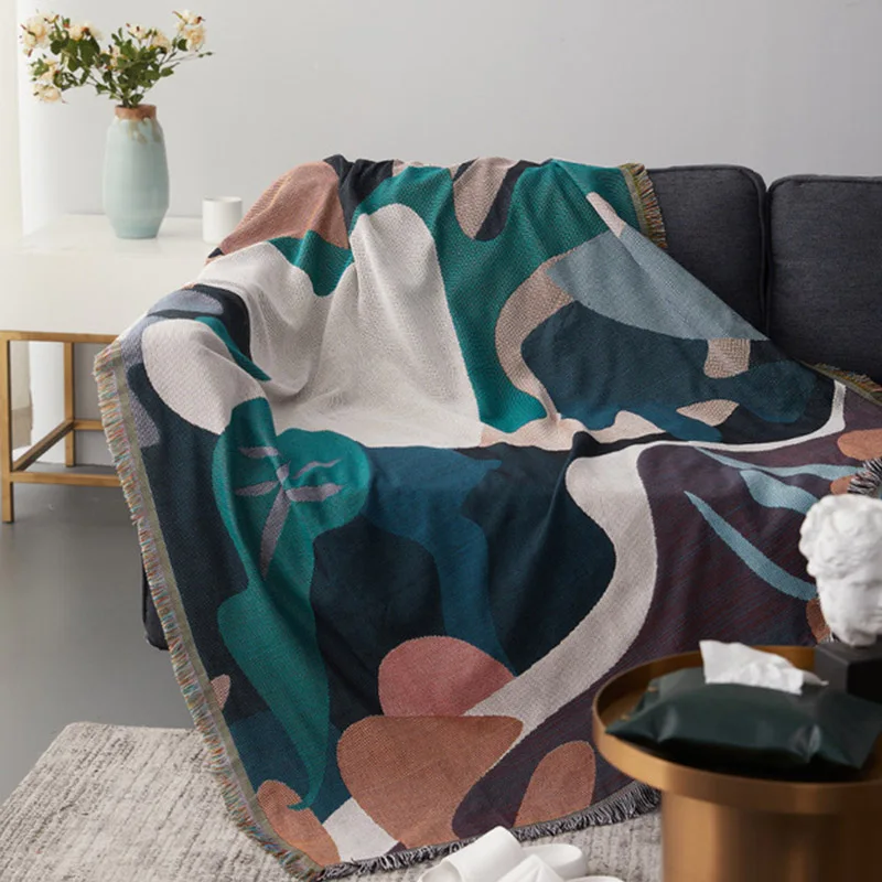 Nordic Style Throw Blanket For Sofa cover Towel Knitted Nap Blanket With Tassels Tablecloth Tapestry Home Bed Decoration
Nordic Style Throw Blanket For Sofa cover Towel Knitted Nap Blanket With Tassels Tablecloth Tapestry Home Bed Decoration