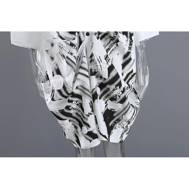 SuperAen 2021 Summer New Printed Turn Down Collar Shirt Simple Loose Mid-Calf Dresses Women
SuperAen 2021 Summer New Printed Turn Down Collar Shirt Simple Loose Mid-Calf Dresses Women