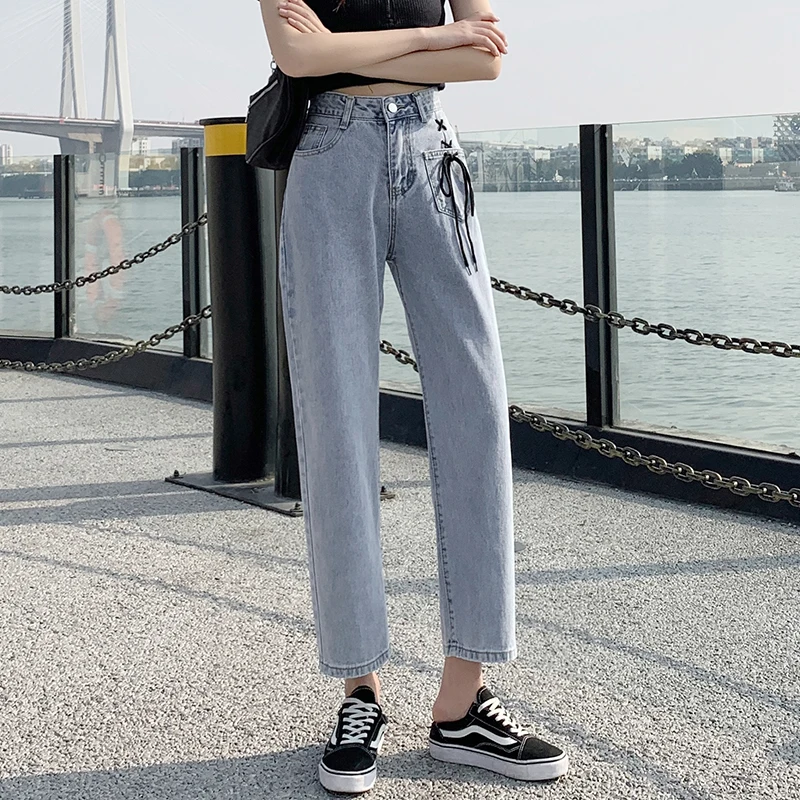 Fashion Women's Jeans 2021 Spring/Summer New High Waist Wide Leg Pants Loose and Thin Straight Pants
Fashion Women's Jeans 2021 Spring/Summer New High Waist Wide Leg Pants Loose and Thin Straight Pants