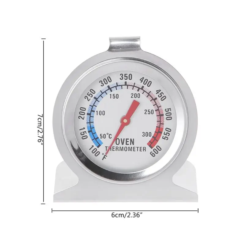 Dial Stainless Steel Oven Thermometer Temperature Gauge Kitchen Baking Supplies
Dial Stainless Steel Oven Thermometer Temperature Gauge Kitchen Baking Supplies