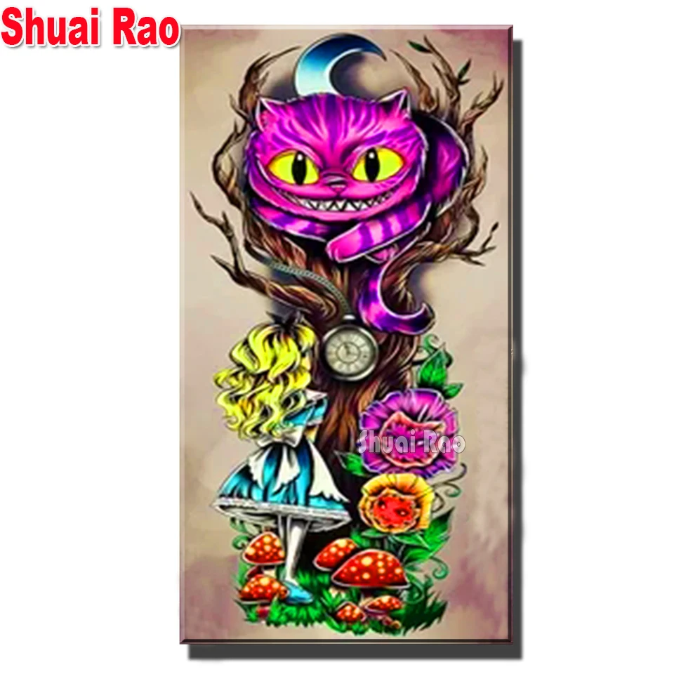 New Diy Diamond Painting Purple Cat Flower Girl,Diamond Embroidery Full Square/Round Diamond Mosaic Fantasy Cartoon child Gift
New Diy Diamond Painting Purple Cat Flower Girl,Diamond Embroidery Full Square/Round Diamond Mosaic Fantasy Cartoon child Gift