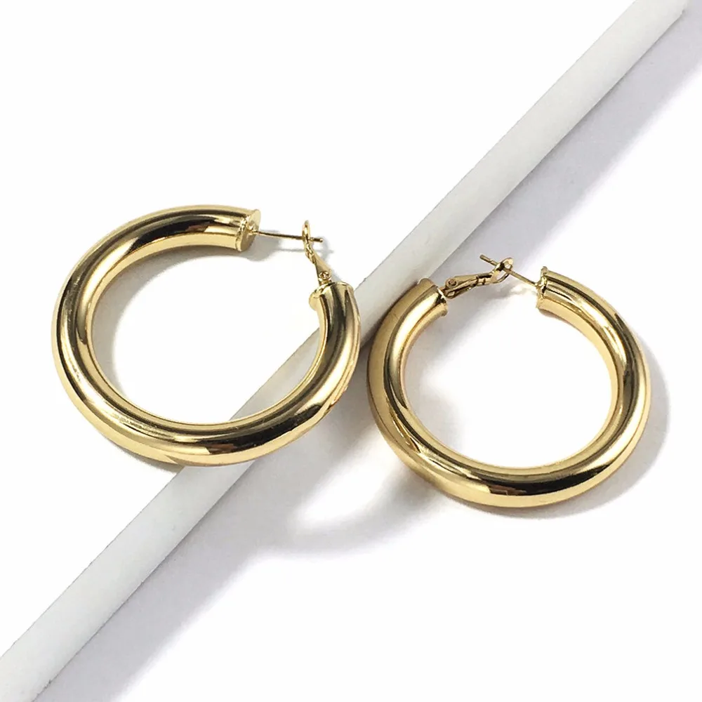 

gold hoop earrings pendientes for women kolczyki vintage earings aretes earring mujer ear cuff dangle earing statement big