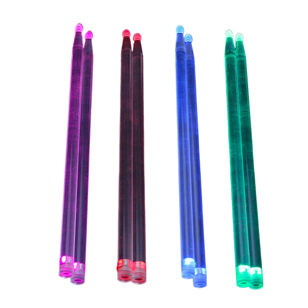 2pcs Professional 5A Luminous Drum Stick Fluorescent Drumsticks Brightest Glow In The Dark Sound Loud Long Life 40x1.4cm
2pcs Professional 5A Luminous Drum Stick Fluorescent Drumsticks Brightest Glow In The Dark Sound Loud Long Life 40x1.4cm