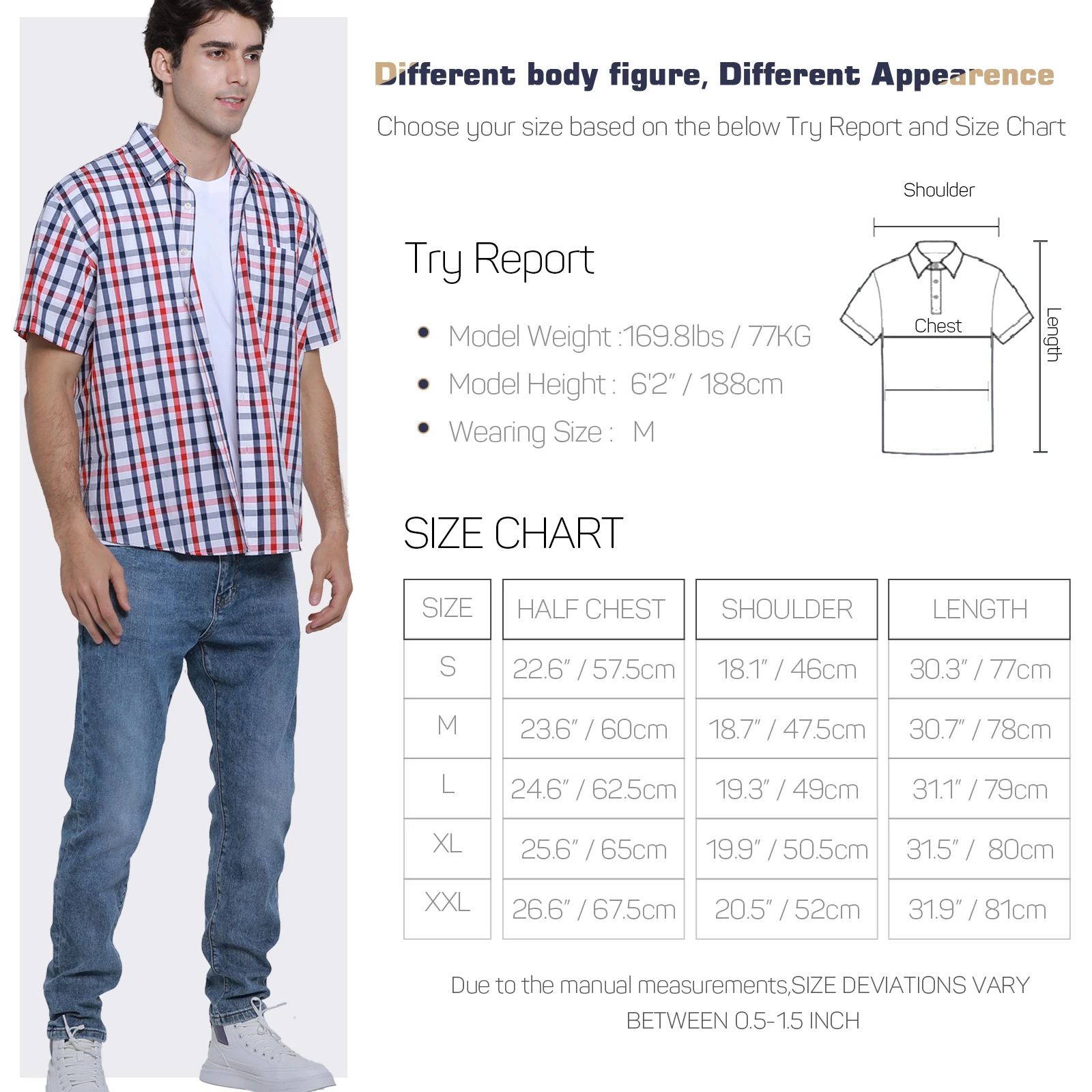 New Brand 100% Cotton Mens Shirts Summer Pocket Shirt Striped Plaid Short Sleeve Loose Casual T Shirt Men Clothing Tops 
New Brand 100% Cotton Mens Shirts Summer Pocket Shirt Striped Plaid Short Sleeve Loose Casual T Shirt Men Clothing Tops