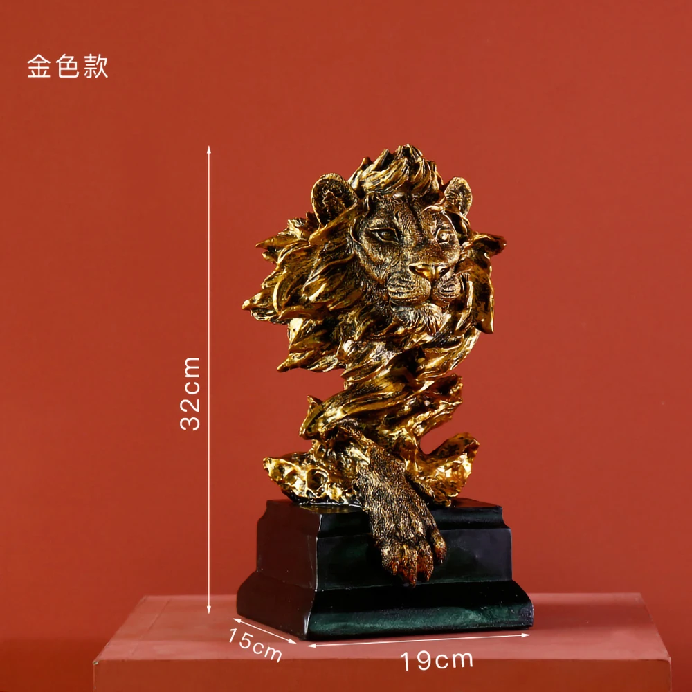 Resin Lion Animal Sandstone Sculpture Decoration Horse Statue Ornament Birthday Gift Home Hotel Decoration Restaruant Miniature 
Resin Lion Animal Sandstone Sculpture Decoration Horse Statue Ornament Birthday Gift Home Hotel Decoration Restaruant Miniature