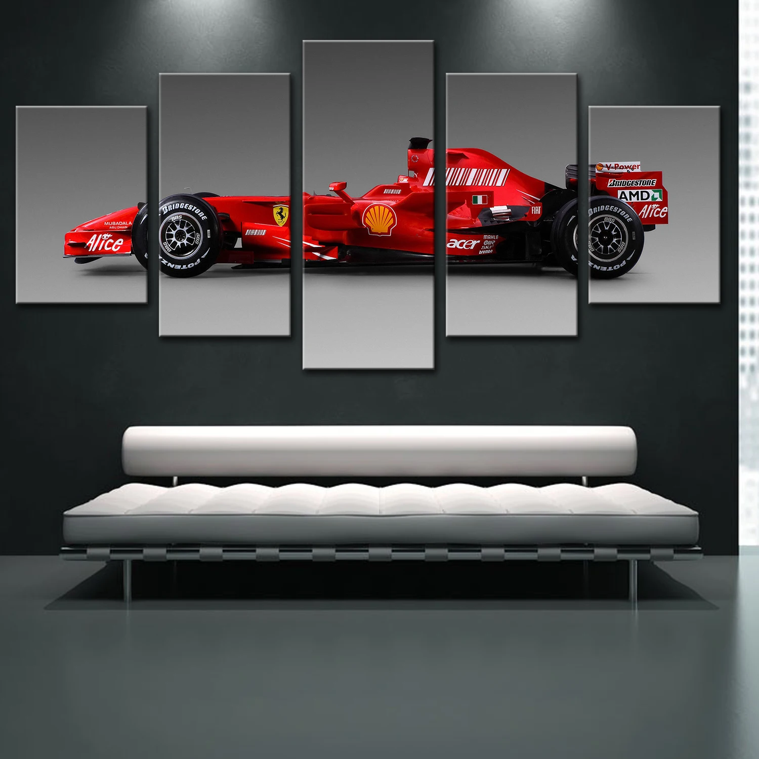 5 Piece Canvas Wall Arts Modern Formula 1 Racing Car Poster Prints Living Room Modular Picture Paintings Bedroom Home Decor
5 Piece Canvas Wall Arts Modern Formula 1 Racing Car Poster Prints Living Room Modular Picture Paintings Bedroom Home Decor