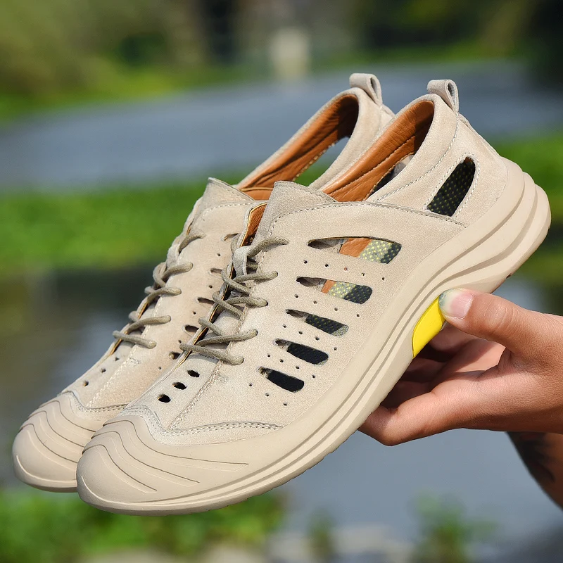 Beach Sandals Men Breathable Casual Shoes 2020 Men Blade Sneakers Beach Slippers Sports Men's Sandalias Playa Mujer
Beach Sandals Men Breathable Casual Shoes 2020 Men Blade Sneakers Beach Slippers Sports Men's Sandalias Playa Mujer