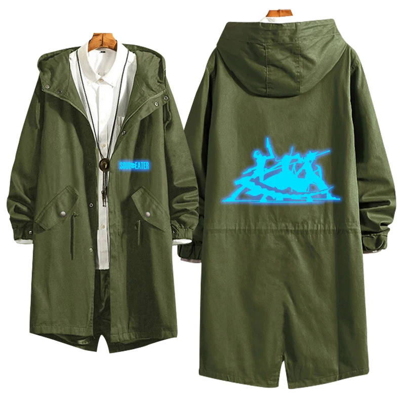 Soul Eater Cosplay Unisex Coat Luminous Color Printing Overcoat Summer New Fashion Hoodie Popular Sunscreen Zipper Windbreaker
Soul Eater Cosplay Unisex Coat Luminous Color Printing Overcoat Summer New Fashion Hoodie Popular Sunscreen Zipper Windbreaker